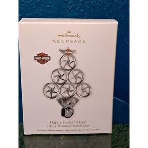2011 NEW Hallmark Happy Harley Days Harley-Davidson Motorcycles Harley Tree